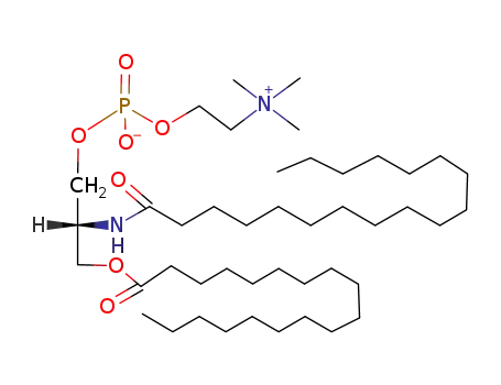 Molecular Structure of 81218-95-3 (1-stearyl-2-stearoylaminodeoxyphosphatidylcholine)
