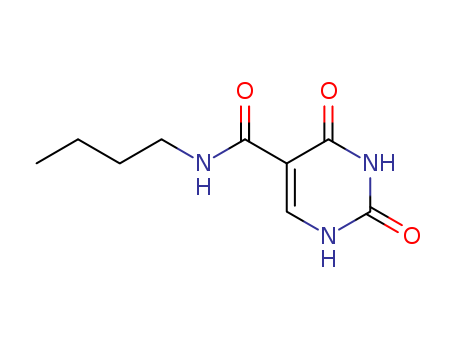N-butyl-2,4-dioxo-1H-pyrimidine-5-carboxamide cas  883-53-4
