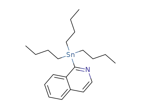 Molecular Structure of 884658-29-1 (1-(tributylstannyl)isoquinoline)