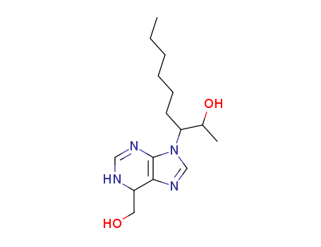 1,6-DIHYDRO-6-(HYDROXYMETHYL)-9-(2-HYDROXY-3-NONYL)PURINE
