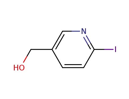 Molecular Structure of 120972-91-0 (2-Iodo-5-(hydroxymethyl)pyridine)