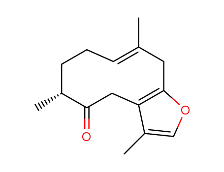 3,6,10-trimethyl-6,7,8,11-tetrahydro-4H-cyclodeca[b]furan-5-one