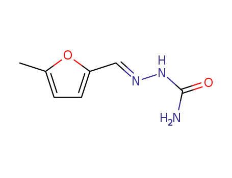 Molecular Structure of 81961-80-0 (5-Methyl-2-furaldehyde semicarbazone)