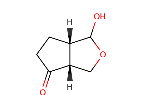 (3aR,6aS)-1-Hydroxy-hexahydro-cyclopenta[c]furan-4-one
