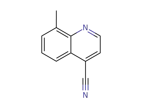 4-Quinolinecarbonitrile,  8-methyl-