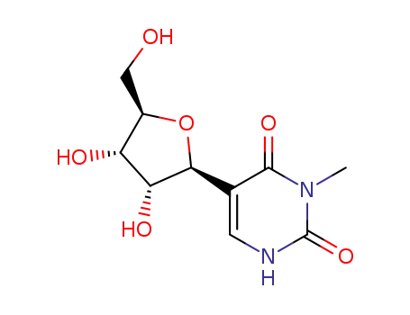 Molecular Structure of 81691-06-7 (3-methylpseudouridine)