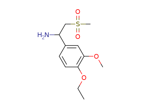 1-(4-Ethoxy-3-methoxyphenyl)-2-(methylsulfonyl)ethamine