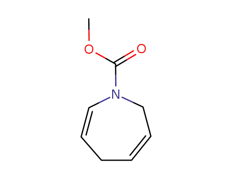 Molecular Structure of 88656-31-9 (1H-Azepine-1-carboxylicacid,2,5-dihydro-,methylester(9CI))
