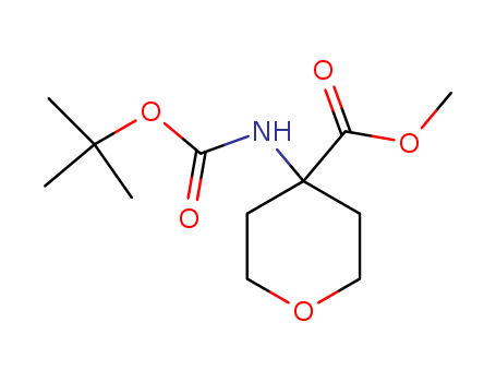 TERT-BUTYL 4-(METHOXYCARBONYL)-TETRAHYDRO-2H-PYRAN-4-YLCARBAMATE