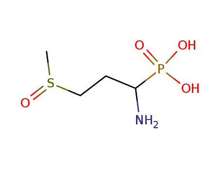 [1-amino-3-(methylsulfinyl)propyl]phosphonic acid