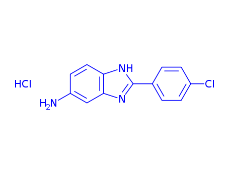 2-(4-CHLORO-PHENYL)-1H-BENZOIMIDAZOL-5-YLAMINE HCL