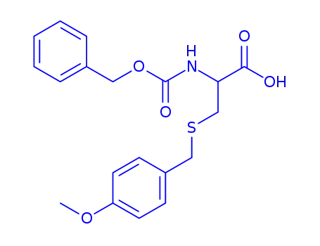 Molecular Structure of 816446-81-8 (Z-CYS(PMEOBZL)-OH)