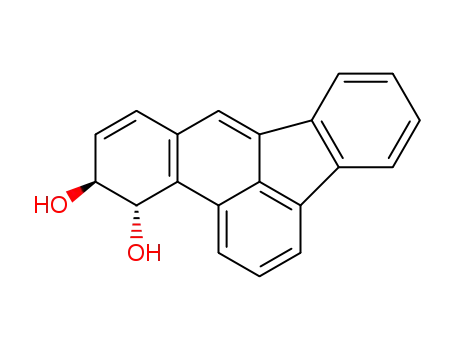Molecular Structure of 81824-11-5 ((11S,12S)-11,12-dihydrobenzo[e]acephenanthrylene-11,12-diol)