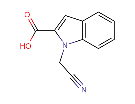 1-(cyanomethyl)-1H-indole-2-carboxylic acid
