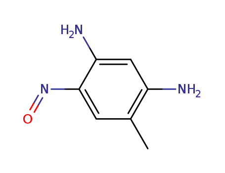 Molecular Structure of 817165-70-1 (1,3-Benzenediamine,  4-methyl-6-nitroso-)