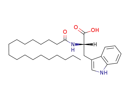 L-Tryptophan, N-(1-oxooctadecyl)-