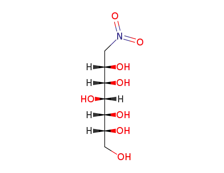Molecular Structure of 25541-53-1 (1-Desoxy-1-nitro-D-glycero-D-gulo-heptitol)