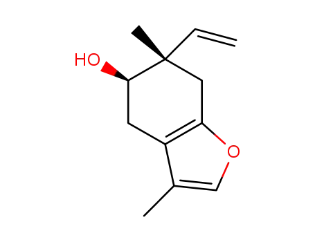 (5R,6S)-3,6-dimethyl-6-vinyl-4,5,6,7-tetrahydrobenzofuran-5-ol
