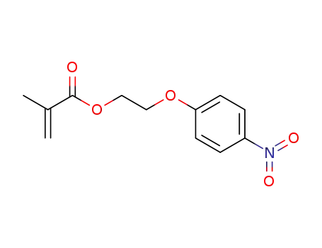 Molecular Structure of 88613-26-7 (2-(4-NITROPHENOXY) ETHYL METHACRYLATE)