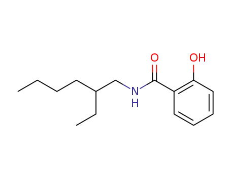 Molecular Structure of 81957-23-5 (N-(2-Ethylhexyl)-2-hydroxybenzamide)