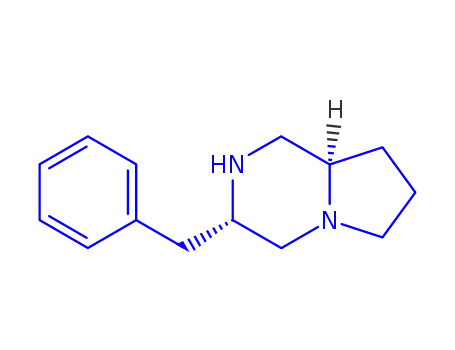Molecular Structure of 816429-58-0 ((S,S)-3-BENZYL-1,4-DIAZABICYCLO[4.3.0]NONANE)