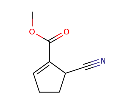 1-Cyclopentene-1-carboxylicacid,5-cyano-,methylester(9CI)