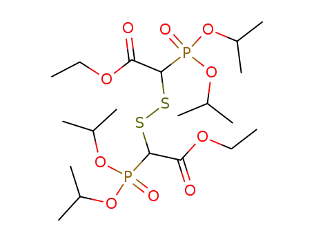 bis<(diisopropoxyphosphinyl)(ethoxycarbonyl)methyl> disulfide