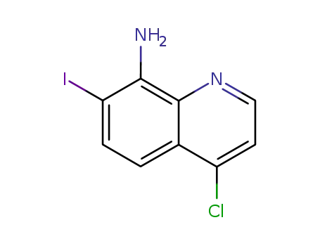 4-chloro-7-iodo-8-aminoquinoline
