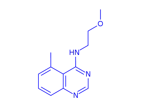 4-Quinazolinamine,N-(2-methoxyethyl)-5-methyl-(9CI)