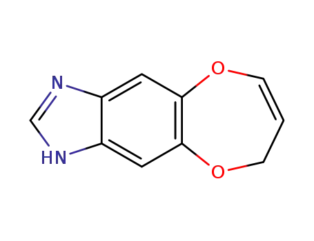 Molecular Structure of 82182-84-1 (1H,6H-[1,4]Dioxepino[2,3-f]benzimidazole(9CI))