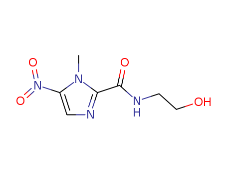1H-Imidazole-2-carboxamide, N-(2-hydroxyethyl)-1-methyl-5-nitro-