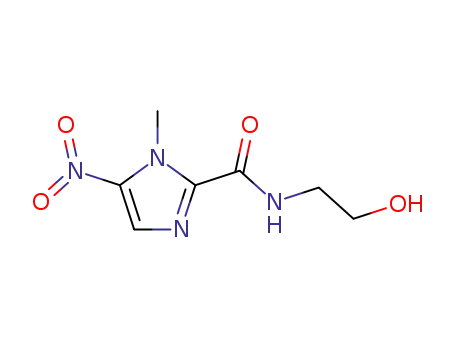 1H-Imidazole-2-carboxamide, N-(2-hydroxyethyl)-1-methyl-5-nitro-