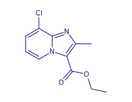 8-CHLORO-2-METHYL-IMIDAZO[1,2-A]PYRIDINE-3-CARBOXYLIC ACID ETHYL ESTER