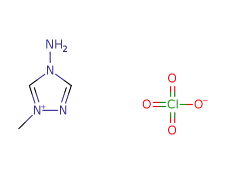 Molecular Structure of 817177-67-6 (4H-1,2,4-triazol-4-amine, 1,5-dihydro-1-methyl-, perchlorate (1:1))