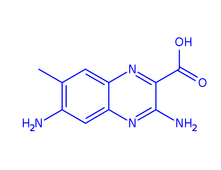 2-QUINOXALINECARBOXYLIC ACID 3,6-DIAMINO-7-METHYL-