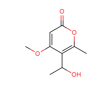 5-(1-Hydroxyethyl)-4-methoxy-6-methyl-2H-pyran-2-one