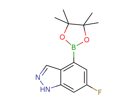 6-Fluoro-4-(4,4,5,5-tetramethyl-1,3,2-dioxaborolan-2-yl)-1H-indazole  CAS NO.885698-71-5