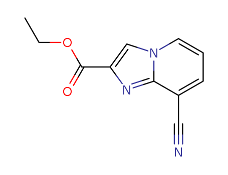 Imidazo[1,2-a]pyridine-2-carboxylicacid, 8-cyano-, ethyl ester