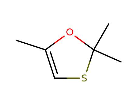 Molecular Structure of 81715-47-1 (2,2,5-Trimethyl-[1,3]oxathiole)
