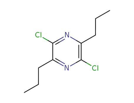 Pyrazine, 2,5-dichloro-3,6-dipropyl-