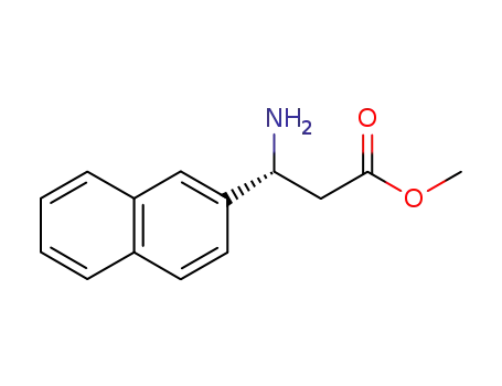 메틸(3R)-3-아미노-3-(2-나프틸)프로파노에이트