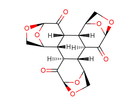 Molecular Structure of 81685-38-3 (1,4:6,9:11,14-Triepoxybenzo1,2-d:3,4-d:5,6-dtrisoxepin-5,10,15(4H,9H,14H)-trione, dodecahydro-, 1R-(1.alpha.,4.alpha.,5a.alpha.,5b.beta.,6.alpha.,9.alpha.,10a.alpha.,10b.beta.,11.alpha.,14.alpha.,15a.beta.,15b.beta.)-)