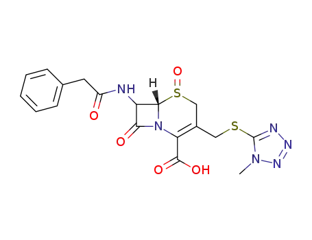 (6R,6β)-3-[[(1-メチル-1H-テトラゾール-5-イル)チオ]メチル]-8-オキソ-7α-[(フェニルアセチル)アミノ]-5-チア-1-アザビシクロ[4.2.0]オクタ-2-エン-2-カルボン酸5-オキシド