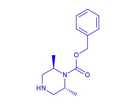 Molecular Structure of 885278-89-7 (1-CBZ-2,6-DIMETHYL-PIPERAZINE)