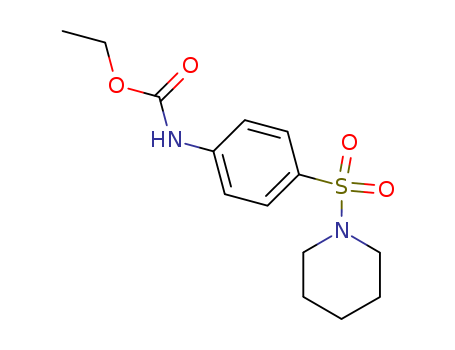 ethyl [4-(piperidin-1-ylsulfonyl)phenyl]carbamate