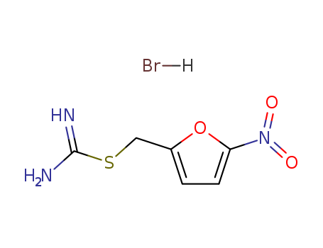 (5-Nitro-2-furyl)methylaminomethanimidothioate hydrobromide