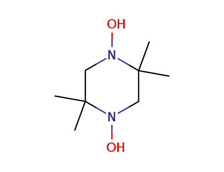 Molecular Structure of 88571-74-8 (Piperazine, 1,4-dihydroxy-2,2,5,5-tetramethyl- (9CI))