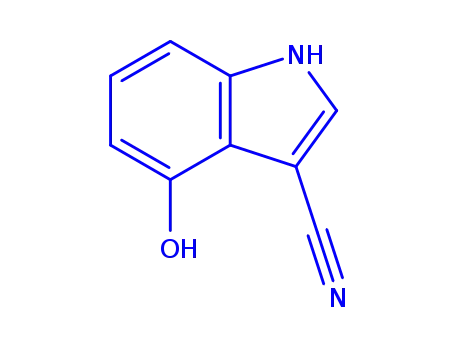 4-hydroxy-1H-indole-3-carbonitrile