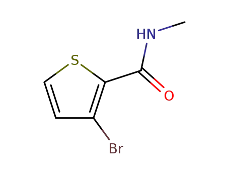 3-브로모-티오펜-2-카르복실산 메틸아미드