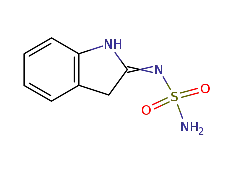 Molecular Structure of 81559-69-5 (Sulfamide, 3H-indol-2-yl- (9CI))